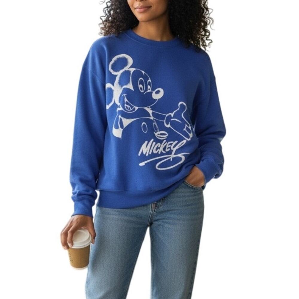Vintage 90s Disney Mickey Mouse Sweatshirt Large